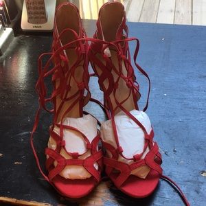 Brand New Never Worn Red Hot Heels 👠